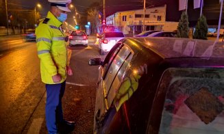Razie de minivacanță pe străzile Clujului. Controale de alcoolemie și declarații