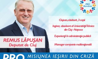 Remus Lăpușan, candidat la Camera Deputaților: "Pe 6 decembrie vă invit la vot să fiți, alături de noi, PRO România!"