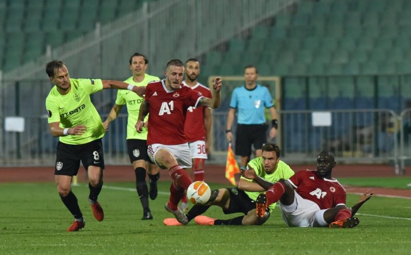 CFR Cluj, remiză albă cu ȚSKA Sofia. “Feroviarii” încă speră la primăvara europeană