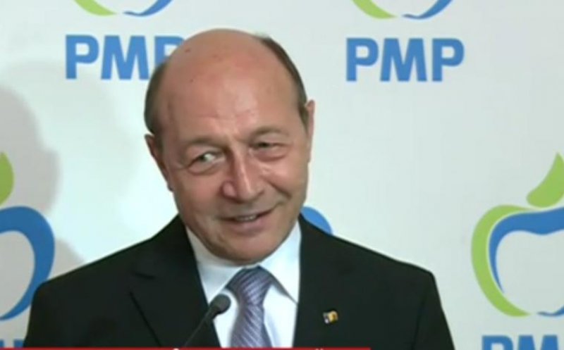Traian Băsescu: "Pentru PMP aceste alegeri au arătat că se poate şi fără Băsescu"