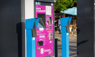 În Cluj-Napoca, abonamentele gratuite CTP se pot reînnoi la automatele din stații