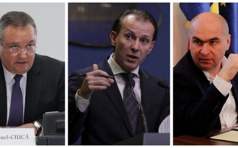 Posibile propuneri de premier din partea PNL: Ciucă, Cîțu sau Bolojan