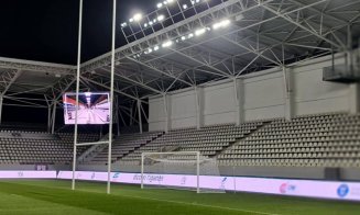Constructorii de la ACI Cluj au terminat mai repede Stadionul Arcul de Triumf