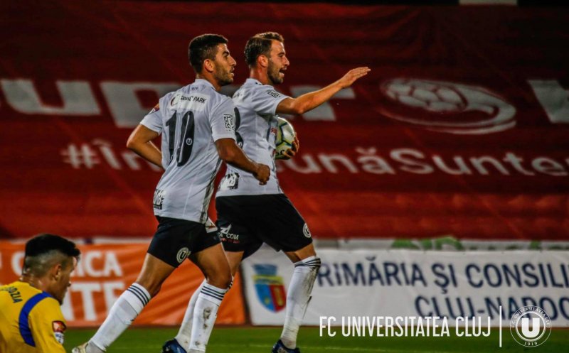 "Studenții" au revenit cu victorie pe Cluj Arena și se apropie de locurile de play-off