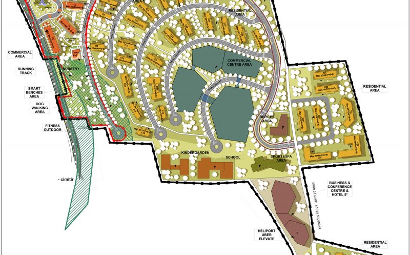 Megaproiect la Cluj: 10.000 de apartamente, un nou mall, heliport pentru SMURD și telegondolă până la aeroport