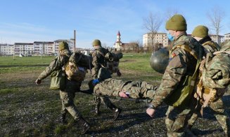 Săptămână de foc pentru recruții Batalionului 811 Infanterie Dej.  Tinerii, apți pentru misiuni reale