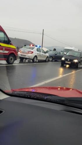 Haos în trafic între Florești și Gilău, după un accident în lanț