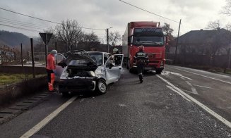 Șofer de 82 de ani implicat într-un accident în Căpușu Mare