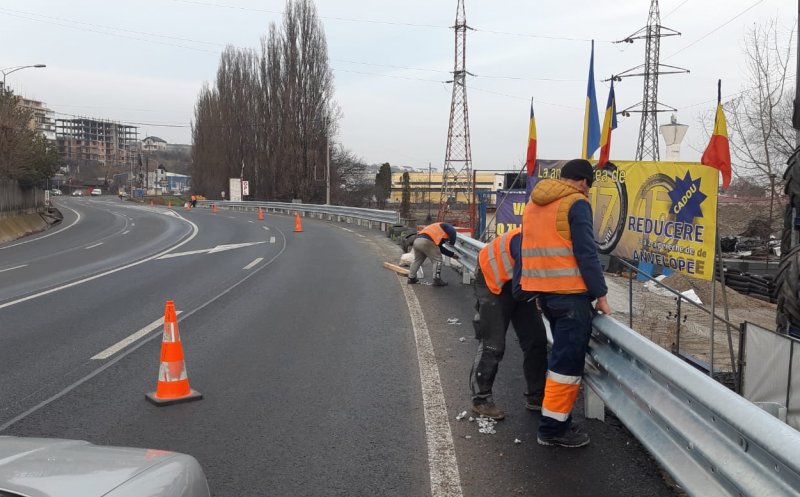 Drumarii pun parapete nou-nouțe în Baciu. VEZI cum arată