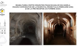 Constructorii de la Kesz au reabilitat cripta Mănăstirii Franciscanilor