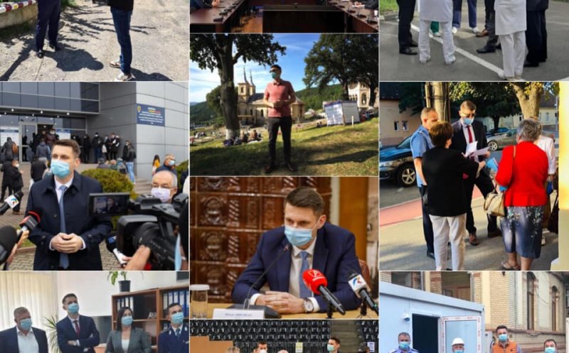 Bilanțul lui Mircea Abrudean, la un an de mandat ca prefect de Cluj: Creștere masivă a capacității de testare COVID, sediu nou pentru permise