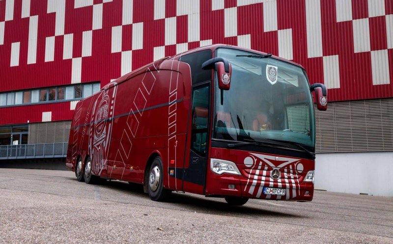 Autocarul CFR Cluj, primenit de sărbători. Vezi cum arată