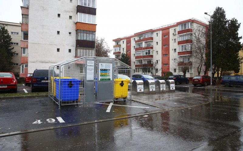 Noi puncte gospodărești modulare pentru colectarea selectivă a deșeurilor
