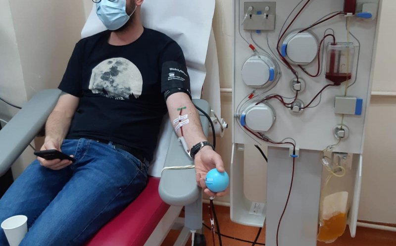 Primul aparat de plasmafereză din Cluj, instalat la Centrul de Transfuzii Sanguine, funcţional din 21 decembrie