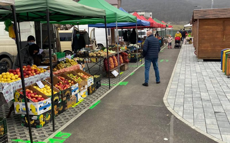 Mâine, o nouă piață volantă în Florești. Primarul a decis prelungirea programului