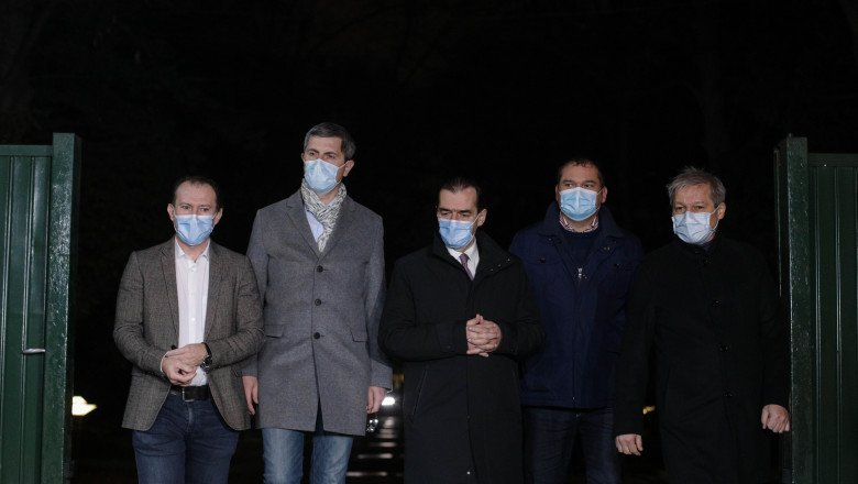 USR PLUS aprobă lista miniştrilor pe care îi susţine în Guvernul Cîţu. Dan Barna va fi vicepremier, iar alături de el sunt propuse alte şase nume cunoscute din mediul politic românesc