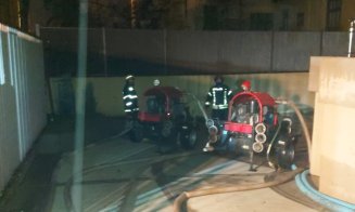 Potop de Crăciun pe două străzi din Cluj. Crater pe General Dragalina și ca-n Veneția pe Mamaia
