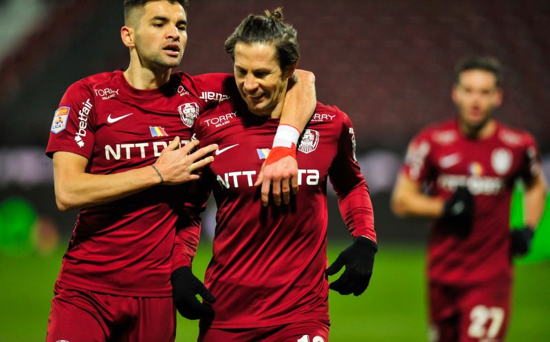 Doi fotbaliști de la CFR Cluj, în echipa ideală a turului