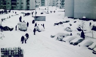 Cum arăta iarna, în 3 ianuarie 1981, la Cluj
