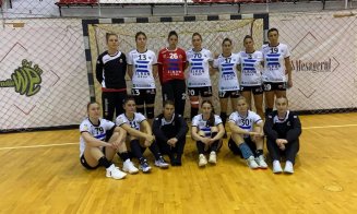 Handbalistele Universității Cluj au reluat pregătirile înaintea părții secunde a sezonului