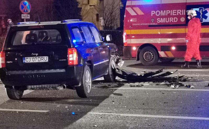 Tânără de 21 de ani, rănită într-un accident pe strada Observatorului