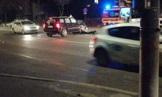 Tânără de 21 de ani, rănită într-un accident pe strada Observatorului