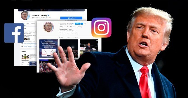 Facebook şi Instagram blochează conturile lui Trump până la încheierea mandatului