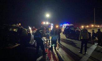 Accident grav la Cluj. O persoană a murit și alte două au rămas încarcerate