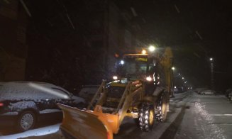 Deszăpezire rapidă la Câmpia Turzii! Primarul Lojigan, prezent la datorie