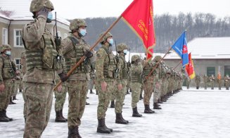 Zi plină de emoții și așteptări pentru militarii din Dej. Debutul anului de instrucție, marcat cu ceremonii speciale