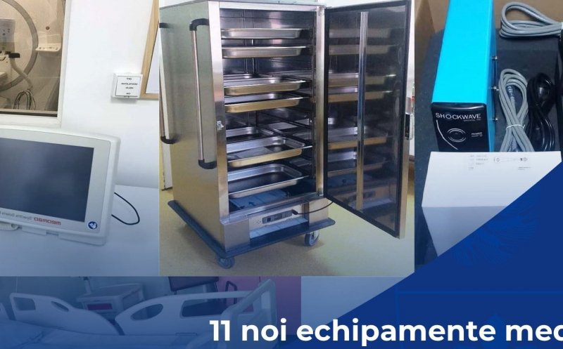 Noi echipamente medicale pentru Institutul Inimii. Valoarea dotărilor este de 300.000 de lei