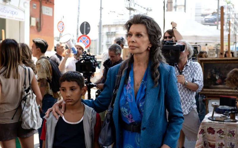 Succes actoricesc al unui copil român de 10 ani, alături de faimoasa Sophia Loren