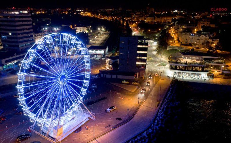 Roata panoramică refuzată la Constanța trebuia să ajungă la Cluj