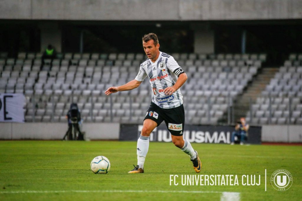 Dorin Goga a spus adio carierei de fotbalist: “18 ani cu "U" pe piept, o onoare și o bucurie extraordinară”