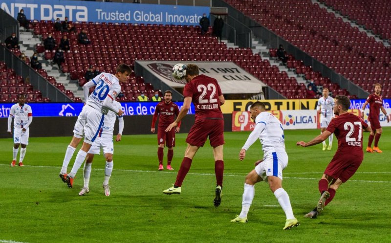 CFR Cluj începe cu dreptul noul an. Campioana s-a impus fără emoții în fața Academicii Clinceni