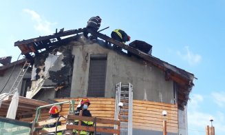 Incendiu la o casă din Chinteni