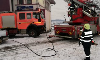 Incendiu după incendiu. S-a aprins și gara din Bonțida