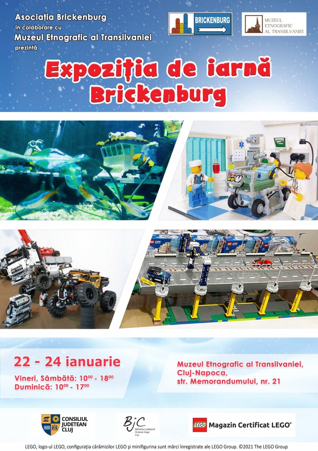 Expoziție de LEGO la Muzeul Etnografic al Transilvaniei. Câte zile durează
