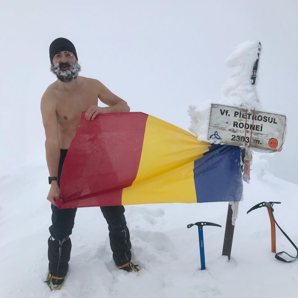 Paul Năoian, cunoscut în Cluj ca „alergătorul la bustul gol”, își dorește să ajungă la cursa de la Cercul Polar