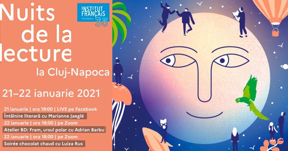 Încep la Cluj "Nopțile lecturii".  Programul evenimentului