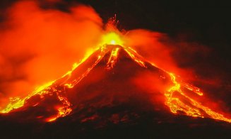 Vulcanul Etna a erupt din nou