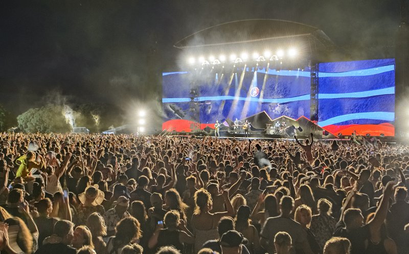 Cel mai mare concert organizat de la începutul pandemiei. 20.000 de spectatori, fără mască, fără distanțare