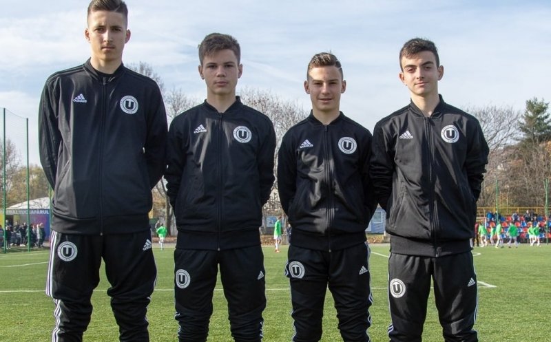 Patru jucători ai Universității Cluj, convocați la lotul național U16