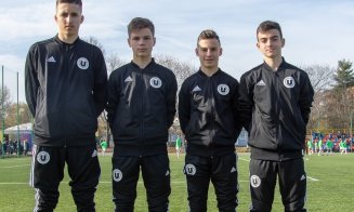 Patru jucători ai Universității Cluj, convocați la lotul național U16
