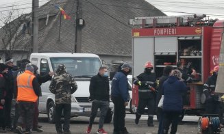 Accident grav la intrarea în Gilău. A fost solicitat un elicopter SMURD/ Trafic blocat