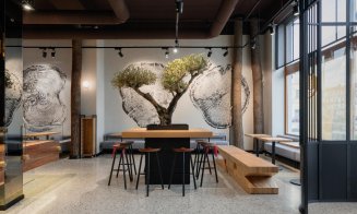 Designul unui magazin-brutărie “made in Cluj”, dat ca exemplu în România