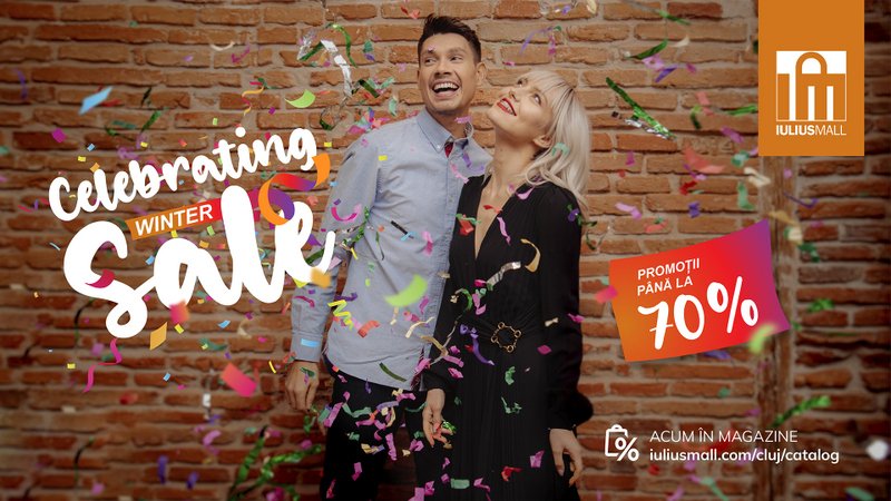 Luna februarie începe cu reduceri uriașe la Iulius Mall Cluj!  Profită și tu de pomoții