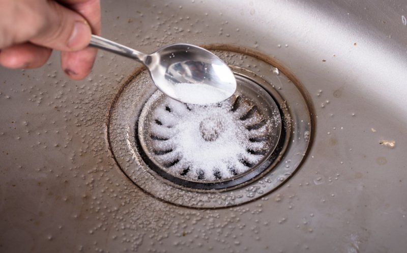 Cea mai SIMPLĂ soluție pentru țevile înfundate. Folosești două ingrediente pe care aproape sigur le ai în casă