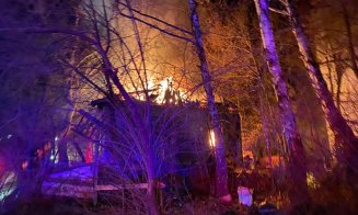 Bărbat mort în urma unui INCENDIU la o casă din Cluj-Napoca