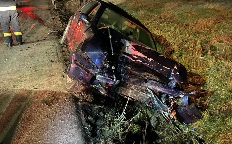 ACCIDENT grav, cu victime, la Cluj. A fost necesară intervenţia celor de la descarcerare